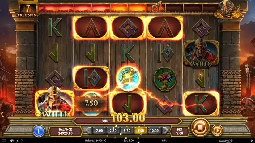 Gates of Troy slot screenshot 6