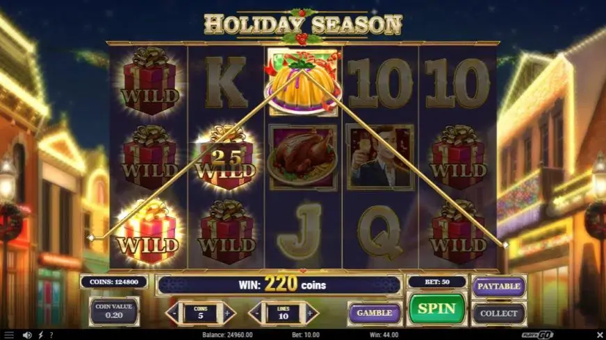 Holiday Season slot screenshot 3