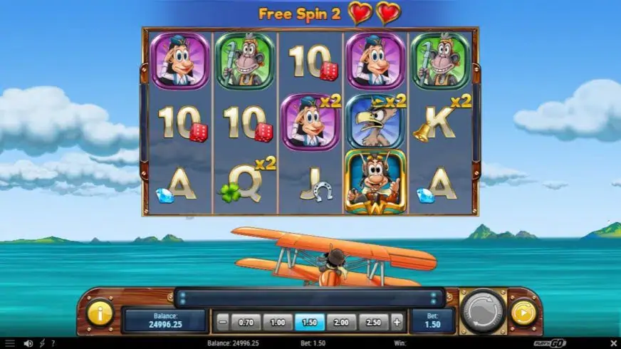Hugo’s Adventure slot screenshot 3