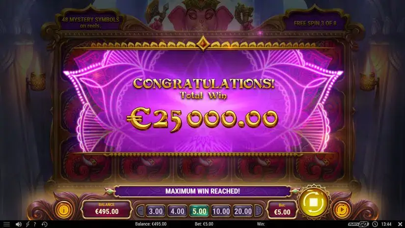 Idol of Fortune slot screenshot 