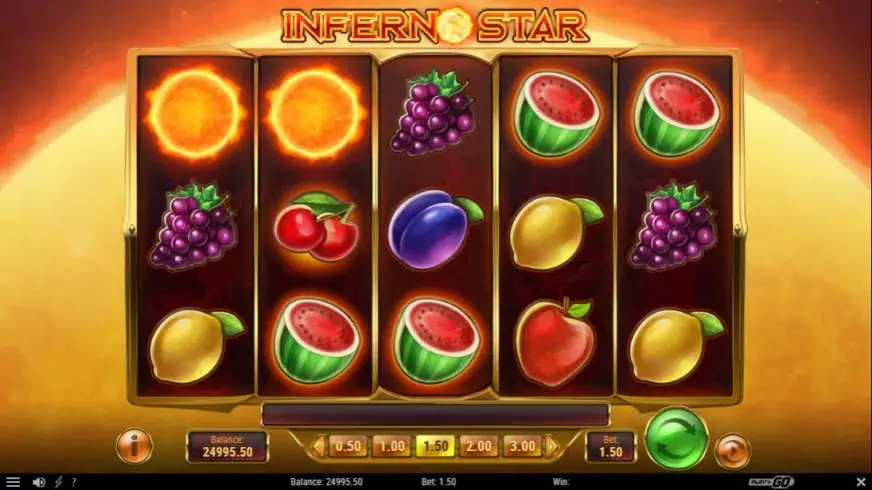Inferno Star slot screenshot 2