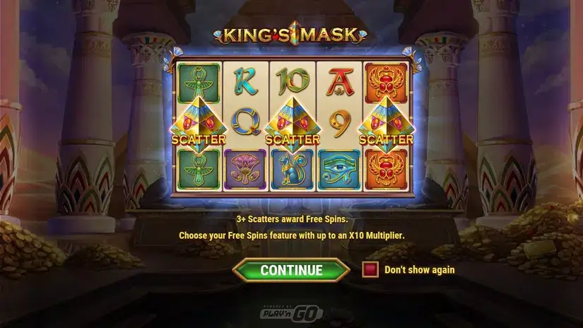 King’s Mask slot screenshot 4