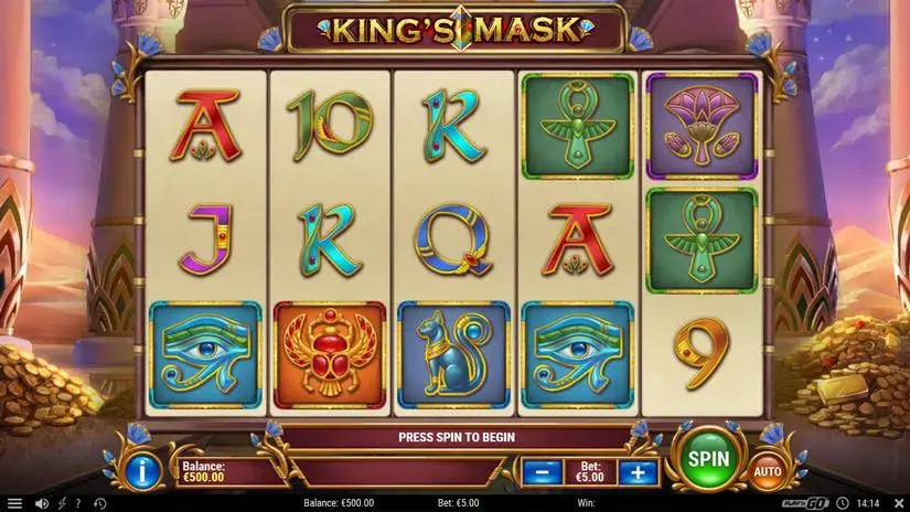 King’s Mask slot screenshot 1
