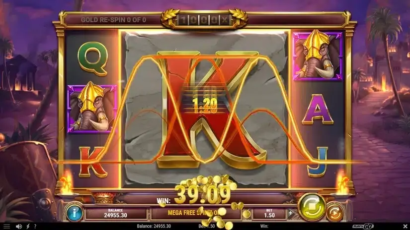 Legion Gold Unleashed slot screenshot 