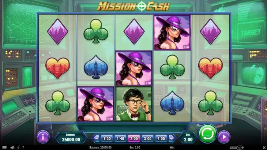 Mission Cash slot screenshot 1