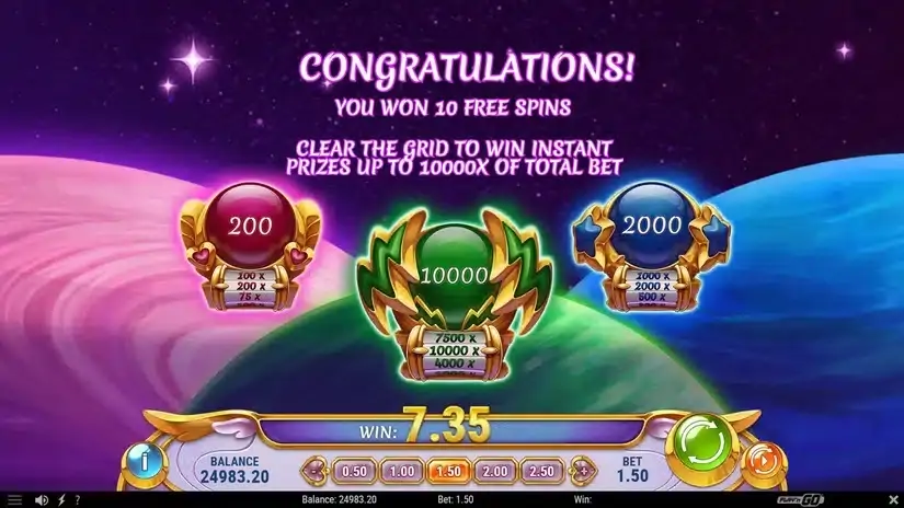 Moon Princess Origins slot screenshot 4
