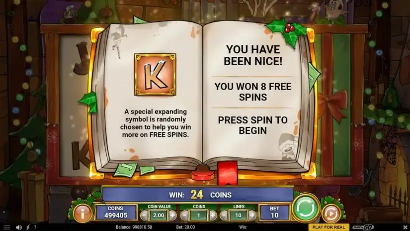 Naughty Nick’s Book slot screenshot 4
