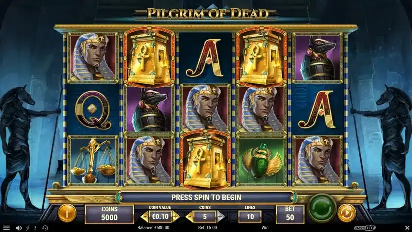 Pilgrim of Dead slot screenshot 
