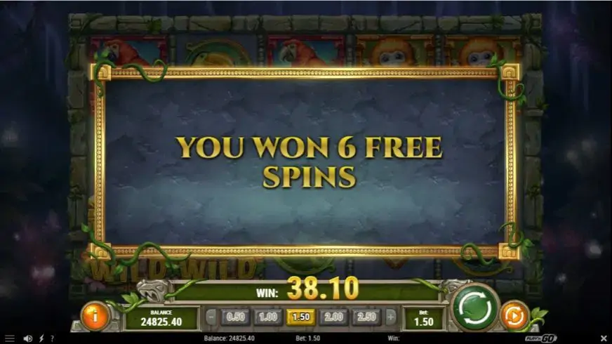 Rainforest Magic slot screenshot 5