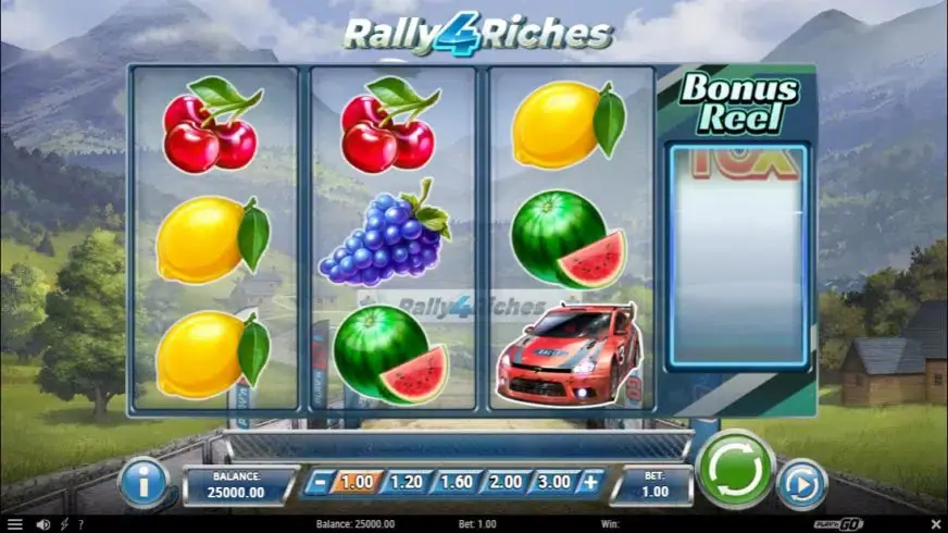 Rally 4 Riches slot screenshot 1