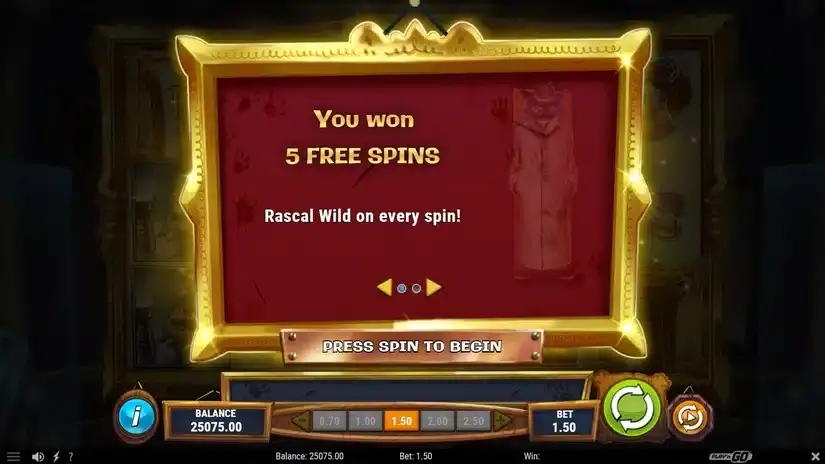 Rascal Riches slot screenshot 5