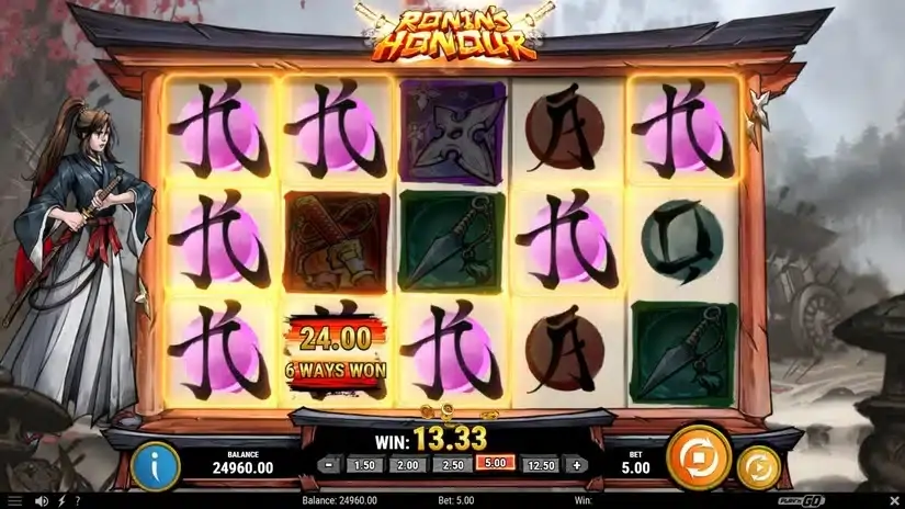 Ronin’s Honour slot screenshot 2