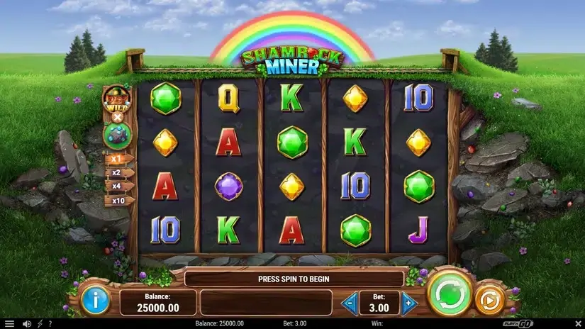 Shamrock Miner slot screenshot 