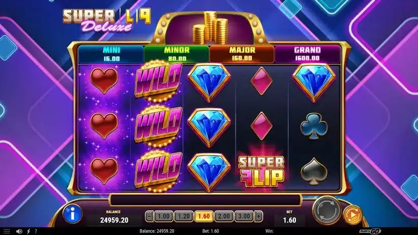 Super Flip Deluxe slot screenshot 3