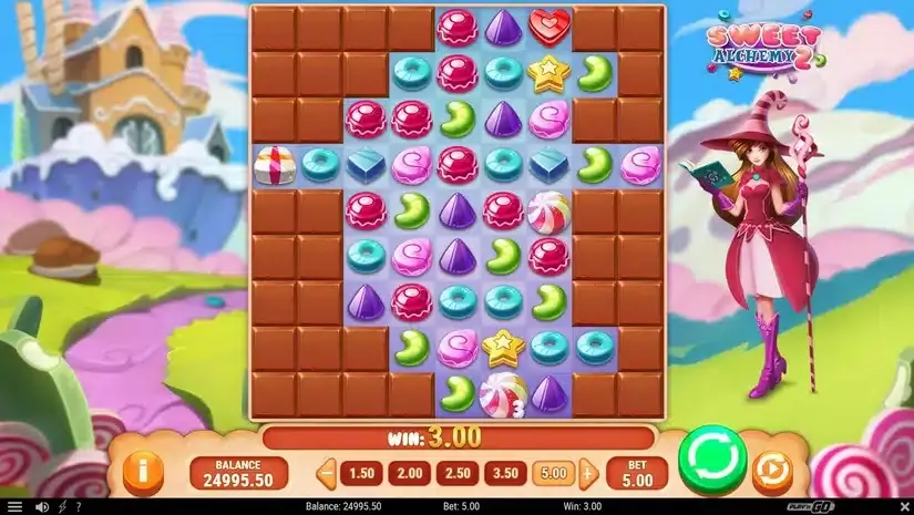 Sweet Alchemy 2 slot screenshot 2