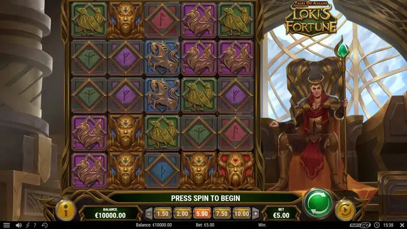Tales of Asgard: Loki’s Fortune slot screenshot 2