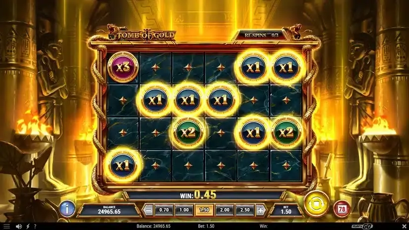 Tomb of Gold 2 slot screenshot 