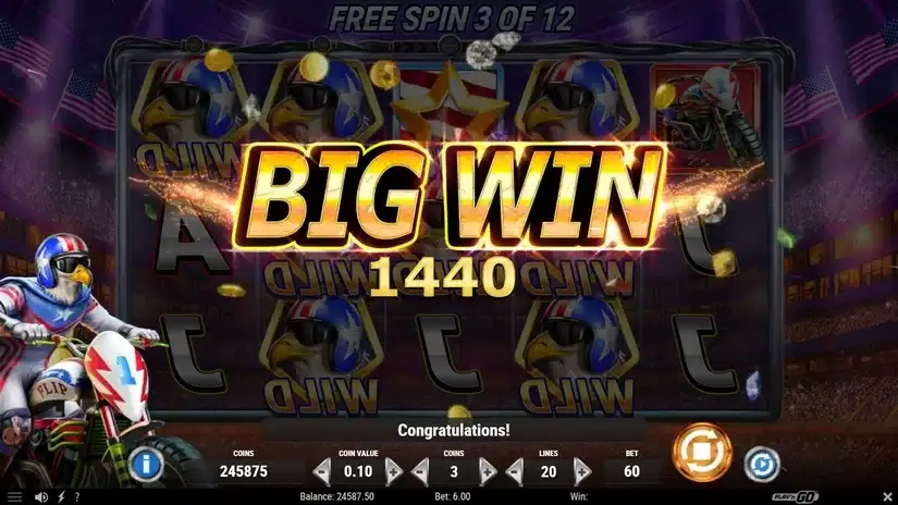USA Flip slot screenshot 5