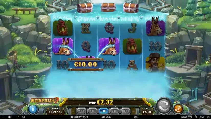 Wild Falls 2 slot screenshot 4