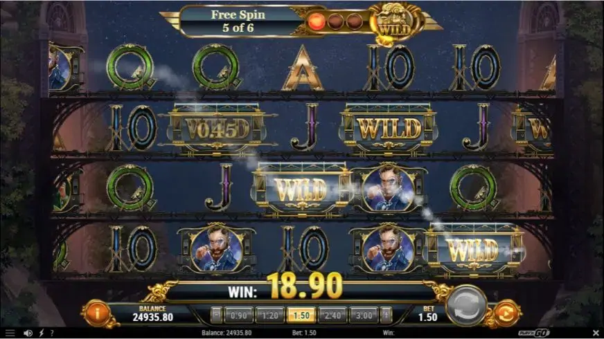 Wild Rails slot screenshot 7