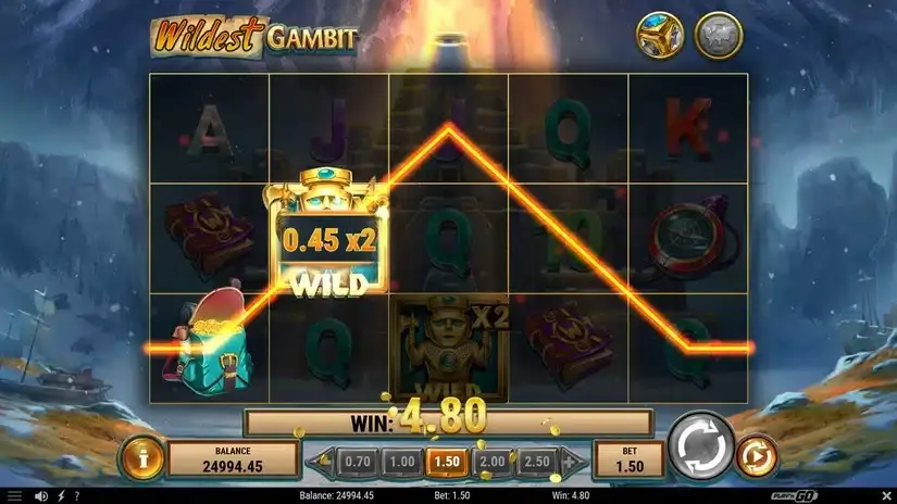Wildest Gambit slot screenshot 2