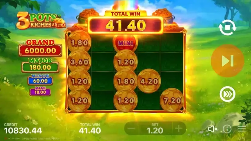 3 Pots Riches Extra: Hold and Win slot screenshot 4