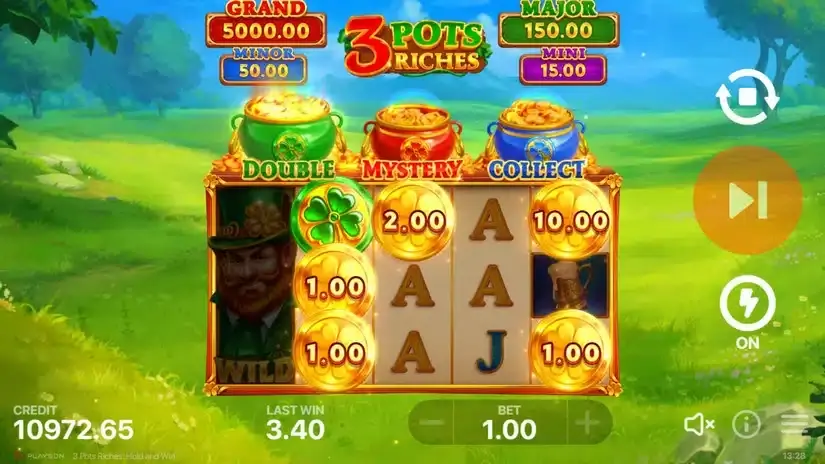 3 Pots Riches: Hold and Win slot screenshot 5