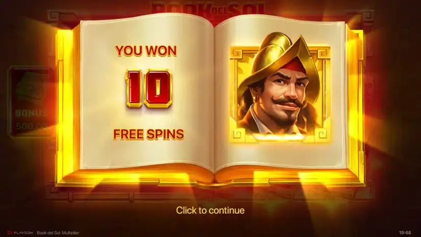 Book del Sol: Multiplier slot screenshot 5
