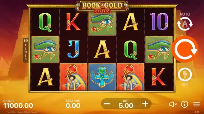 Book of Gold: Classic slot screenshot 
