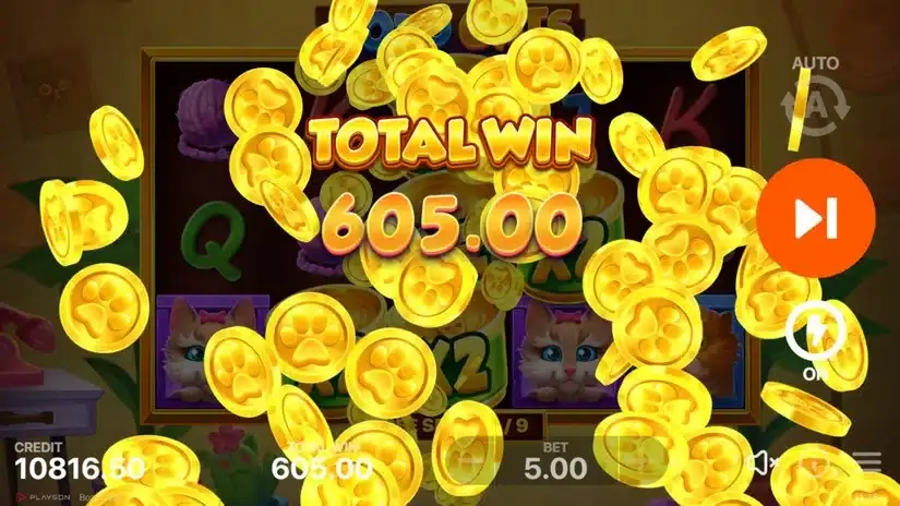 Bozo Cats slot screenshot 