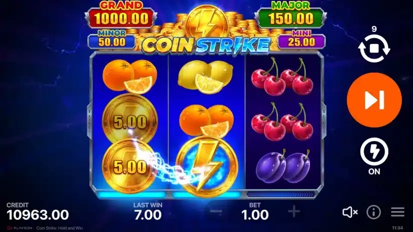 Coin Strike: Hold and Win slot screenshot 5