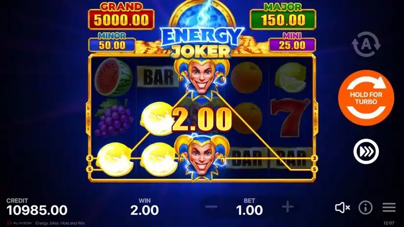 Energy Joker: Hold and Win slot screenshot 3