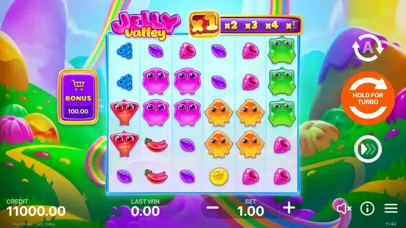 Jelly Valley slot screenshot 1