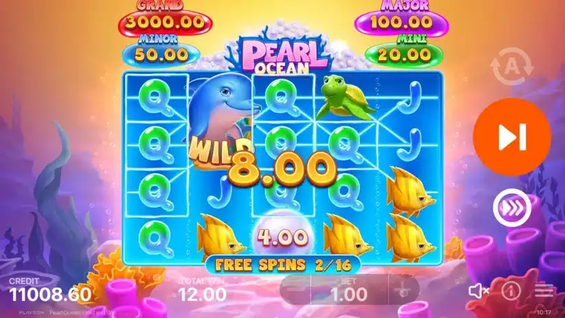 Pearl Ocean: Hold and Win slot screenshot 5