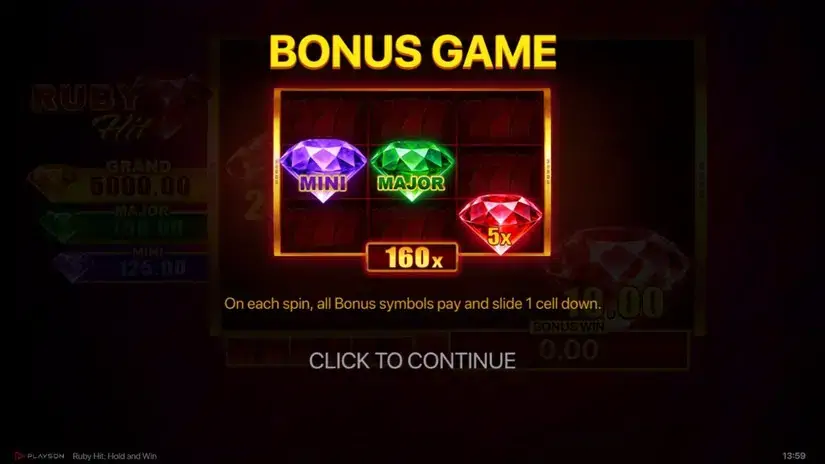 Ruby Hit: Hold and Win slot screenshot 5
