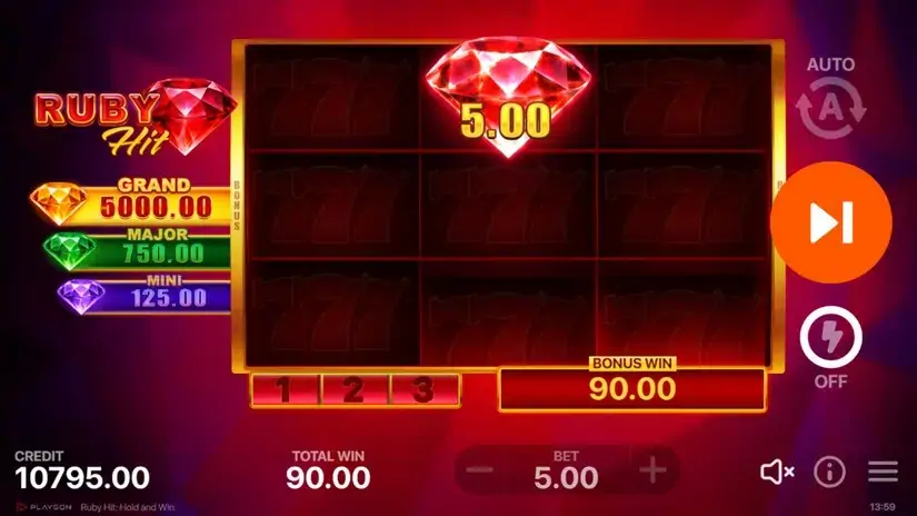 Ruby Hit: Hold and Win slot screenshot 6