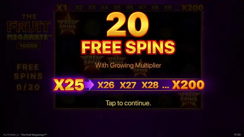 The Fruit Megaways slot screenshot 3