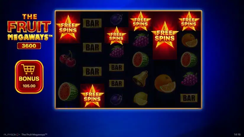 The Fruit Megaways slot screenshot 2