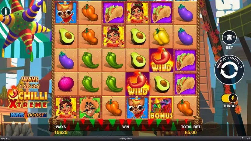 Chilli Xtreme Ways Boost slot screenshot 2