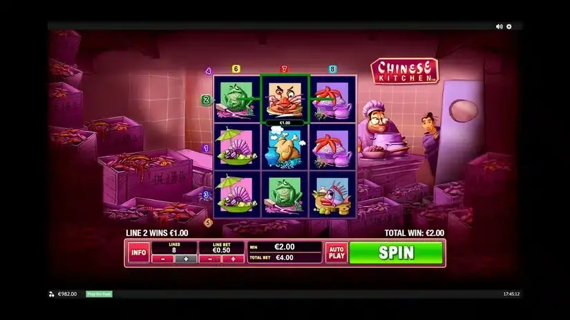Chinese Kitchen slot screenshot 2
