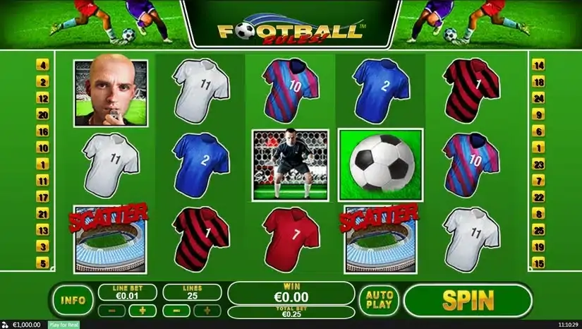 Football Rules slot screenshot 2
