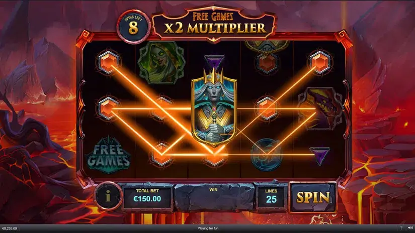 Kingdoms Rise Legion Uprising slot screenshot 4