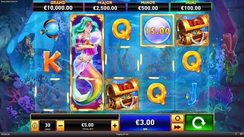 Pearls Pearls Pearls slot screenshot 3