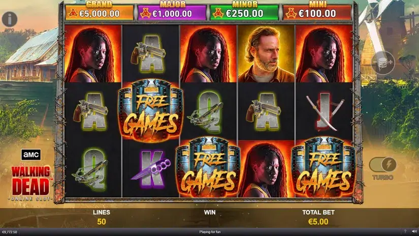 The Walking Dead slot screenshot 6