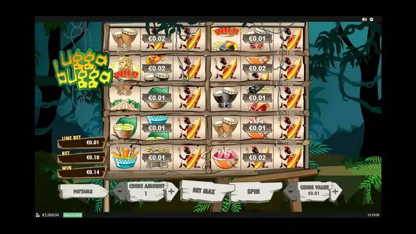 Ugga Bugga slot screenshot 2