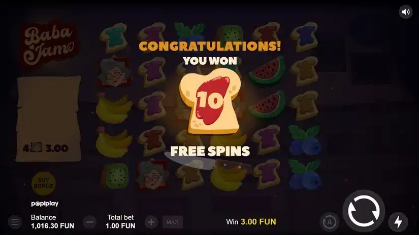 Baba Jam slot screenshot 3