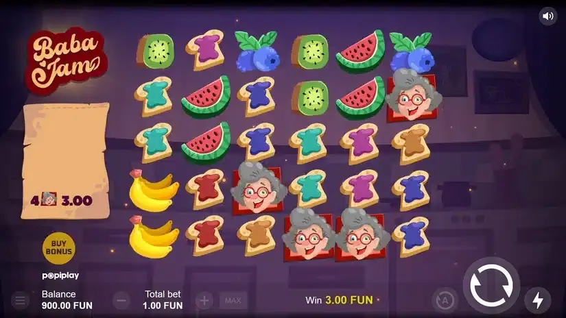 Baba Jam slot screenshot 2