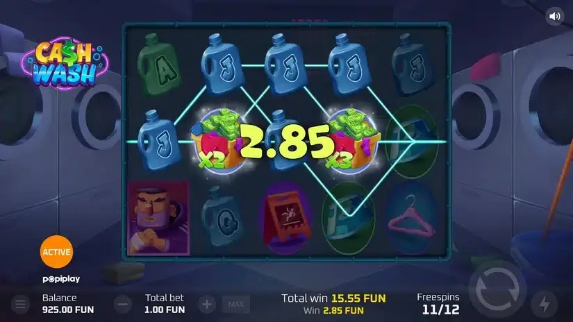 Cash Wash slot screenshot 5