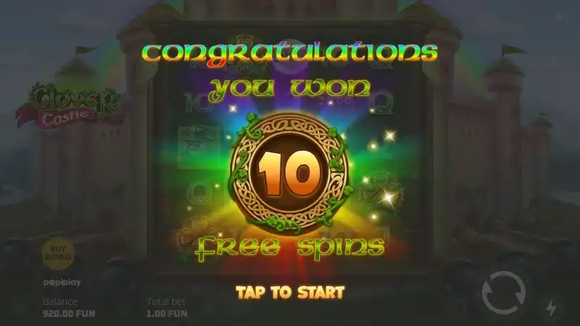 Clover Castle slot screenshot 3