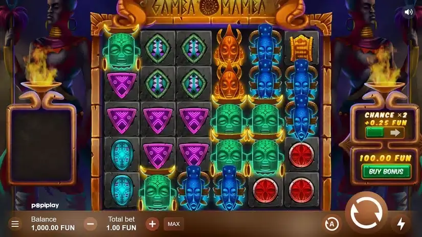 Gamba Mamba slot screenshot 